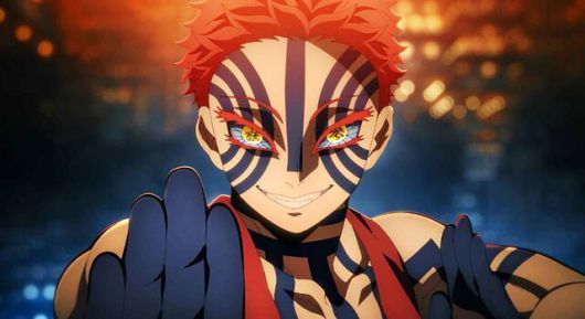 올해 개봉작 중 최단 기간 300만 명을 돌파한 영화 극장판 ‘귀멸의 칼날: 무한성편’. 애니맥스브로드캐스팅코리아 제공