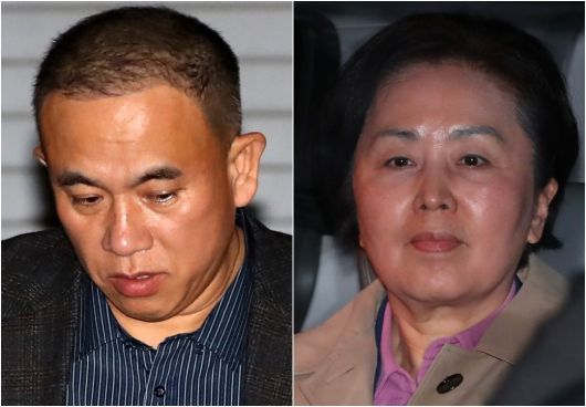 명태균 씨와 김영선 전 국민의힘 의원. 뉴스1