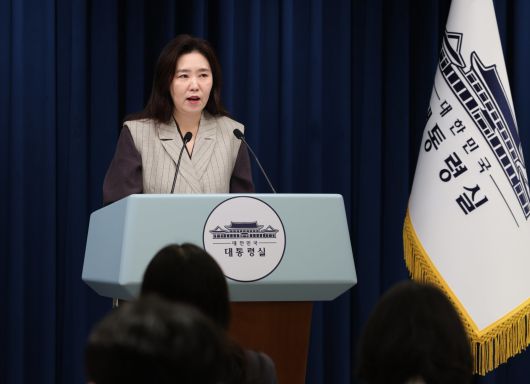 강유정 대통령실 대변인. 2025.9.15 . 대통령실사진기자단