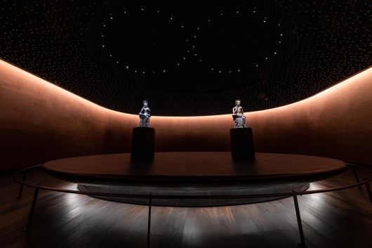 국립중앙박물관에서 반가사유상이 전시된 ‘사유의 방’. 국립중앙박물관 제공