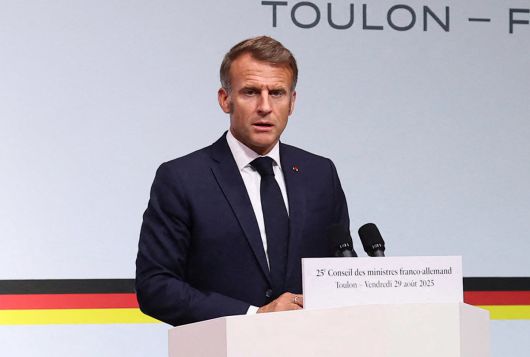 에마뉘엘 마크롱 프랑스 대통령. AP뉴시스