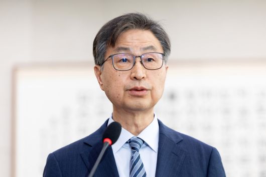 최재해 감사원장이 16일 서울 여의도 국회에서 열린 법제사법위원회 감사원 등에 대한 국정감사에 출석해 업무보고하고 있다. 2025.10.16/뉴스1