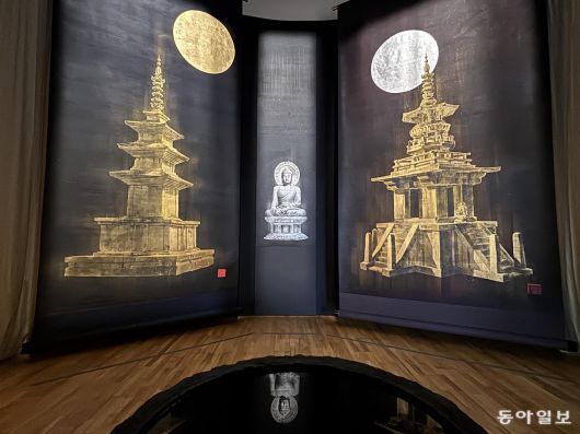 김민 작가의 ‘적연명’. 경주=김민 기자 kimmin@donga.com