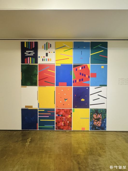 ‘아트 비욘드 페임’ 전시 중 김창훈 작품. 갤러리마리 제공