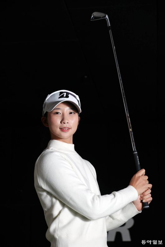 야구선수 시절 ‘장타력’으로 화제를 모았던 박민서는 골프에서도 ‘스윙 스피드’가 가장 자신 있다고 했다. 화성=전영한 기자 scoopjyh@donga.com