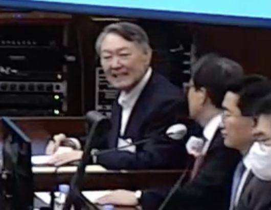 윤석열 결심공판 오전. 서울중앙지법 재판 중계화면 캡쳐