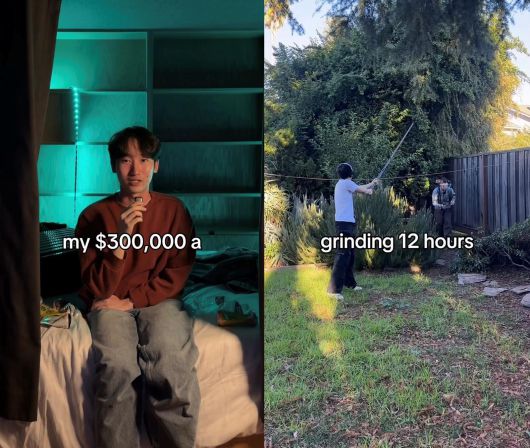 미국 뉴욕의 인공지능(AI) 스타트업 클루엘리에서 연봉 30만 달러(약 4억4000만 원)를 받던 22세 한인 다니엘 민이 퇴사 결정을 밝히고 있다. 인스타그램 캡처