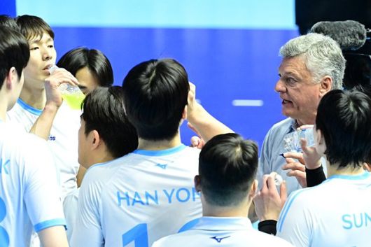 대한항공 작전 시간. 한국배구연맹(KOVO) 제공