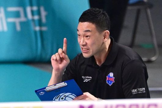 여오현 IBK기업은행 감독 대행. 한국배구연맹(KOVO) 제공