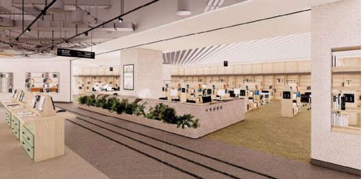 여의도 브라이튼 도서관 ‘집중존’ 조성안. 영등포구 제공