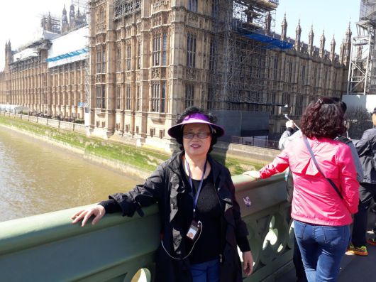 지정순 씨. 한국장기조직기증원