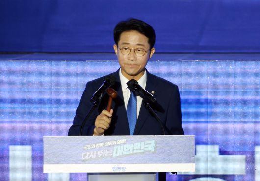 조정식 더불어민주당 전국당원회의 의장. 2025.08.02. 고양=뉴시스