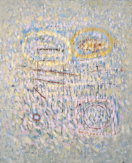 이성자의 ‘The Vivid Dews’. 화이트큐브 서울 제공