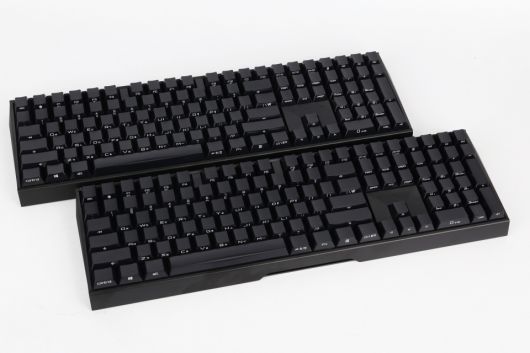 MX BOARD 3.0S 저소음 적축(위)과 적축(아래). 외관상 차이는 없다.