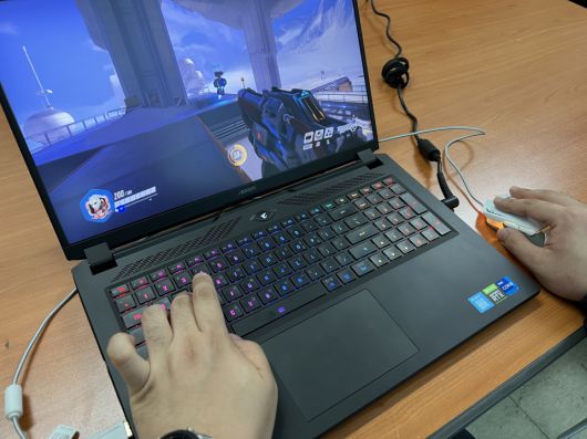 FPS 게임 오버워치를 즐겨보니 144Hz와는 비교할 수 없을 정도로 쾌적했다.