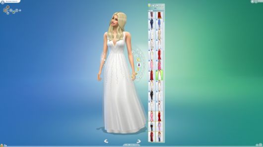 결혼식 관련 드레스가 추가되었다.