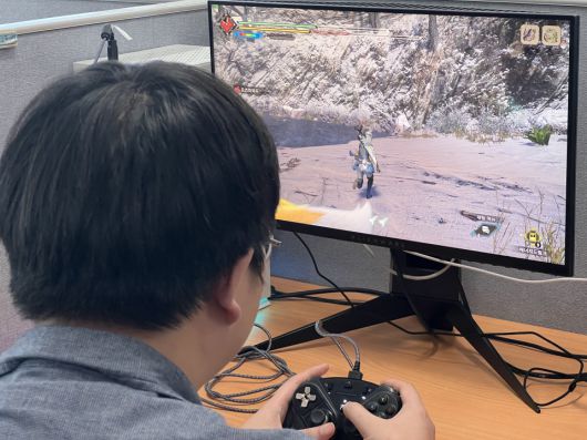 ‘몬스터헌터: 라이즈’를 실행해보니, 이 게임의 유일한 콘솔판인 닌텐도 스위치 버전보다 훨씬 뛰어난 그래픽을 자랑했다.