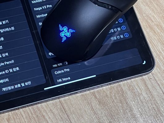 아이패드와 같은 주요 모바일 기기에서 코브라 프로가 정상 인식됐다.​​​​​​​