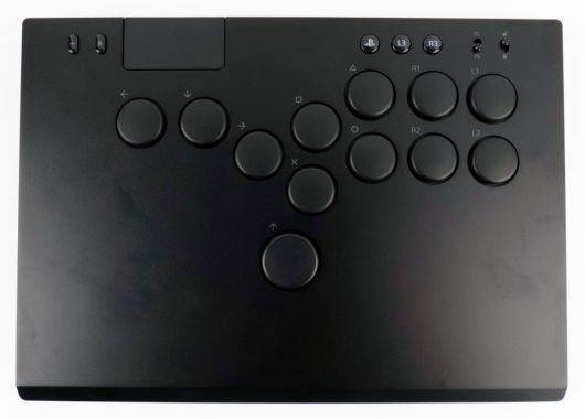 버튼으로만 이뤄진 레버리스 컨트롤러다.