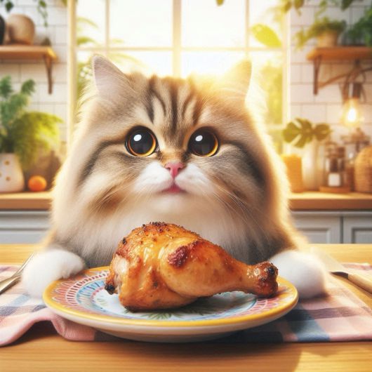 ‘고양이가 치킨 먹는 그림을 그려줘’라고 입력하자 귀여운 고양이 이미지가 빠르게 생성됐다.