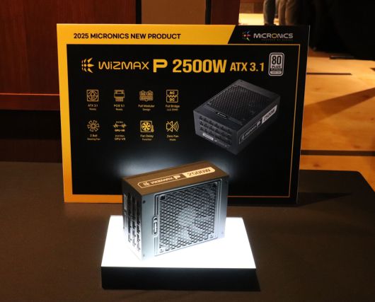 국내에 처음 출시되는 출력 2500W 파워서플라이 ‘위즈맥스 P-2500’