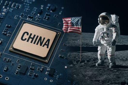 중국인들이 '반도체 전쟁'을 대하는 태도는, 소련과의 우주경쟁에서 승리하겠다는 마음으로 일치단결했던 1960년대 미국을 연상시킨다(이미지=챗GPT 생성)