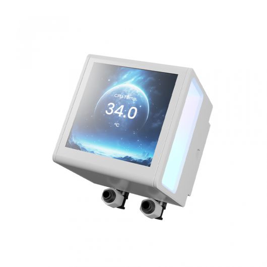 CHIONE P5-360. 3.4형 IPS LCD를 탑재했다. (이미지 출처 : 마이크로닉스 제공)