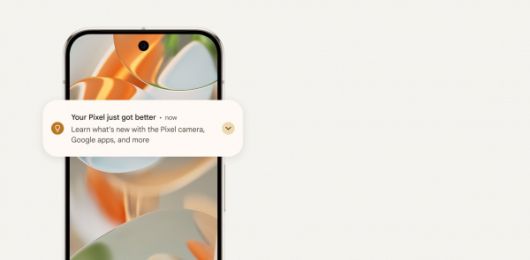 AI를 탑재한 구글 픽셀폰. 사진=구글