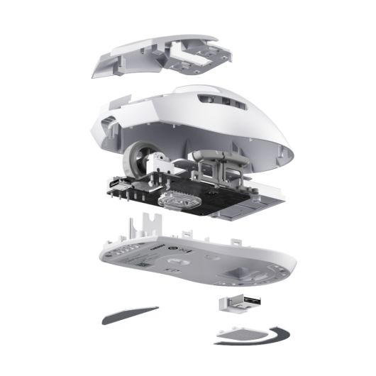 전문적인 튜닝을 거친 Pixart PAW 3395 플래그십 센서와 무선 8000Hz 폴링레이트를 지원한다.