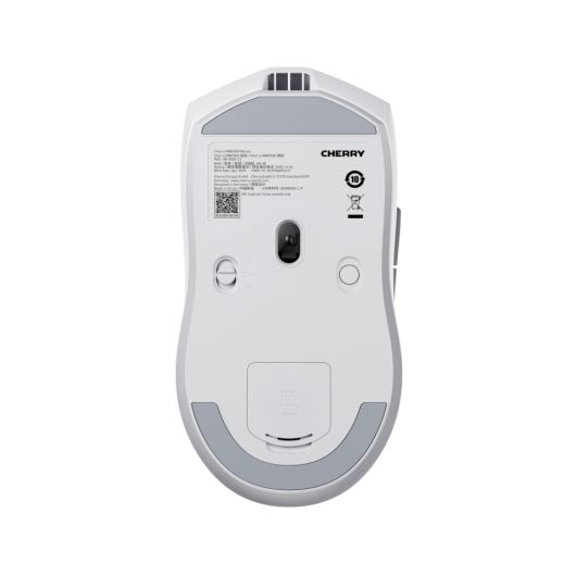 하단에 모드 조작 버튼과 USB 리시버를 보관할 수 있는 공간이 있다.