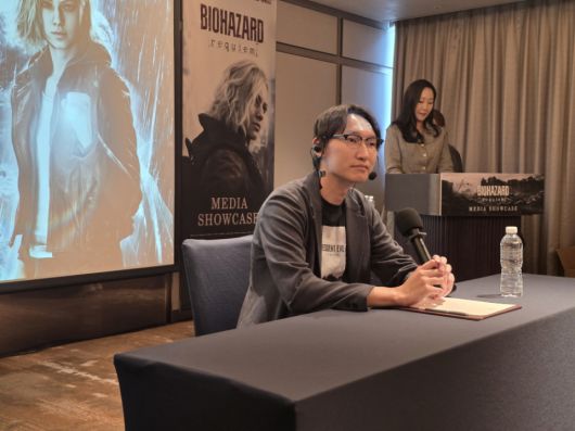 ‘쿠마자와 마사토’ 프로듀서와의 질의응답이 진행됐다.