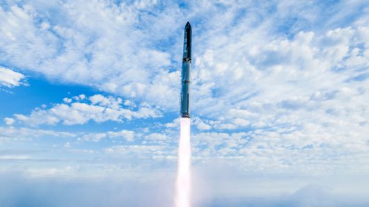 지금도 스페이스X는 지구 저궤도를 향해 위성을 쏘아 올리고 있다. (이미지 출처: 스페이스X 제공)