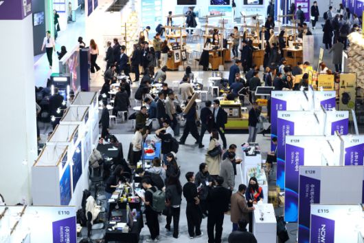 코리아 스타트업 포럼 'COME UP 2025' 현장 모습. 사진=코리아 스타트업 포럼