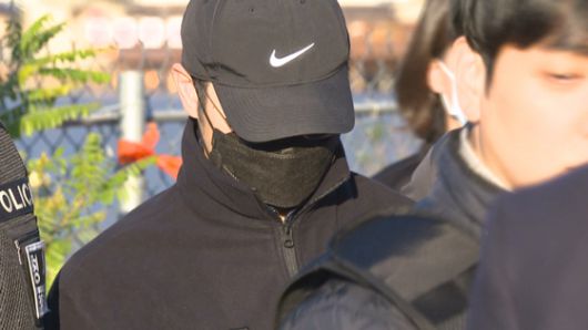 양광준 현장검증 당시 모습