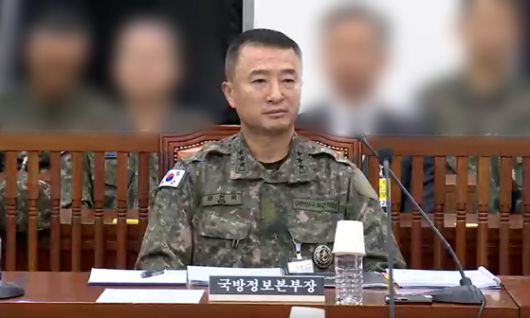 원천희 국방정보본부장. 〈사진=JTBC〉