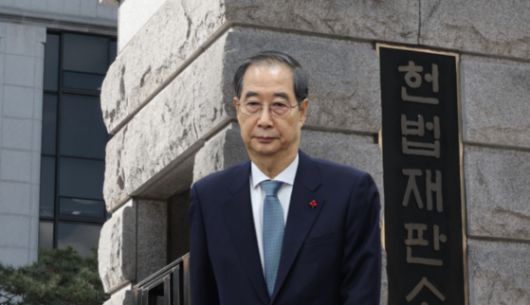 헌법재판소가 오늘(24일) 한덕수 국무총리에 대한 탄핵소추를 기각했다. 〈사진=JTBC 보도화면〉