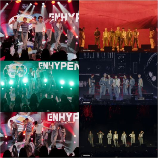 그룹 엔하이픈(ENHYPEN)이 지난 10일(이하 현지시간) 미국 ABC 인기 토크쇼 '지미 키멜 라이브!'를 뜨겁게 달군 것에 이어, 12일 미국 최대 규모 음악 축제 '코첼라 밸리 뮤직 앤드 아츠 페스티벌'(Coachella Valley Music and Arts Festival/'코첼라') 데뷔 무대를 성공적으로 마쳤다.