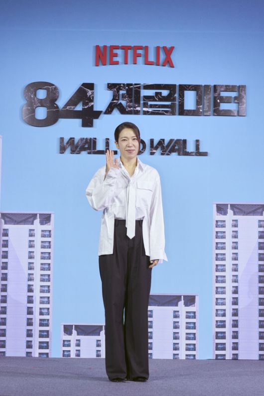 오는 18일 공개되는 넷플릭스 오리지널 영화 '84제곱미터' 제작발표회가 14일 오전 서울 중구 앰배서더 서울 풀만 호텔에서 개최됐다. 〈사진=넷플릭스〉