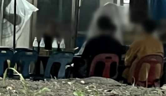 2023년 10월 탈퇴자 미행 당시 촬영된 사진