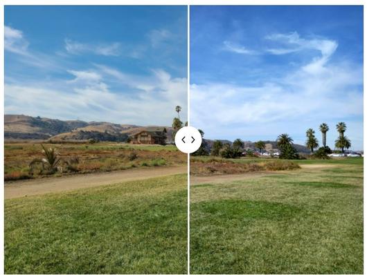 갤럭시 S20+(좌) 마이크로소프트 서피스 듀오 2(우) ⓒ  Mark Hachman / IDG