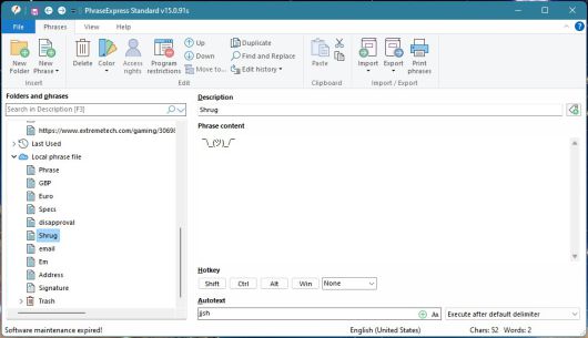 프레이즈익스프레스 같은 프로그램은 마이크로소프트가 무료로 제공해야 하는 기능을 제공한다. ⓒ Foundry