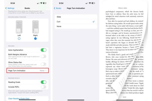 iOS 16.4에서는 페이지 넘기는 애니메이션이 다시 돌아왔다. ⓒFoundry