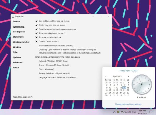 윈도우 7의 시계를 더 선호하는가? 여기서 바꿀 수 있다. ⓒJared Newman / Foundry
