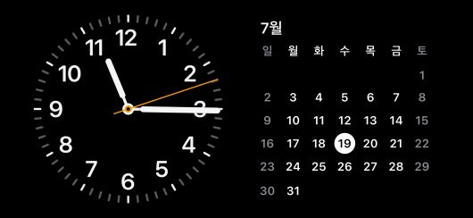 스탠바이 모드 기본 화면 ⓒ ITWorld