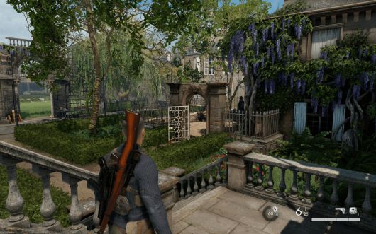 G16의 QHD+ 디스플레이에서 촬영한 스니퍼 엘리트 5(Sniper Elite 5) 스크린샷 ⓒDominic Bayley / IDG