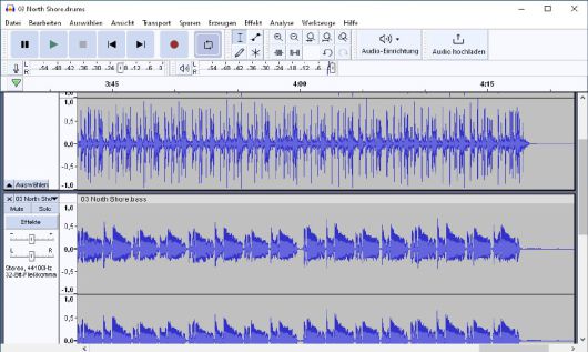 스플리터는 악기와 보컬을 분리하는 데 매우 정밀하게 작동하지만, 그 과정에서 고주파수를 차단한다. ⓒIDG