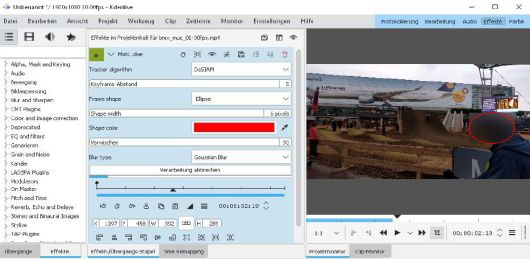 동영상에서 움직이는 얼굴을 흐리게 처리해 인식할 수 없도록 만들 수 있다. ⓒIDG
