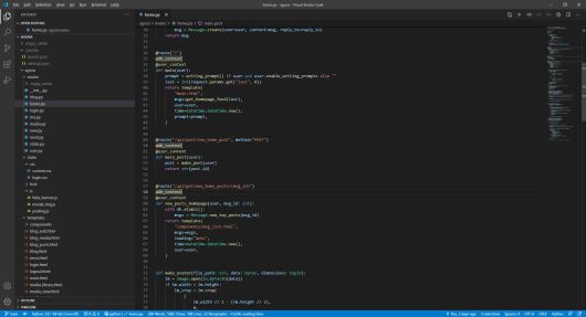 한 손 키 입력으로 VS 코드의 통합 터미널 열고 닫기., ⓒ Foundry