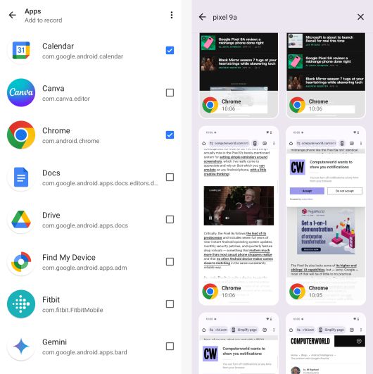 스냅시크는 원하는 앱을 모두 모니터링한 다음, 해당 앱 내에서 활동을 검색해 중요한 정보를 찾을 수 있도록 도와준다.JR Raphael / Foundry