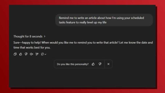 예약 작업을 설정하는 일은 매우 간단하다. 하지 않을 이유가 없을 정도다.Jon Martindale / Foundry